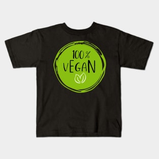 100% Vegan | Plant Based Diet Kids T-Shirt